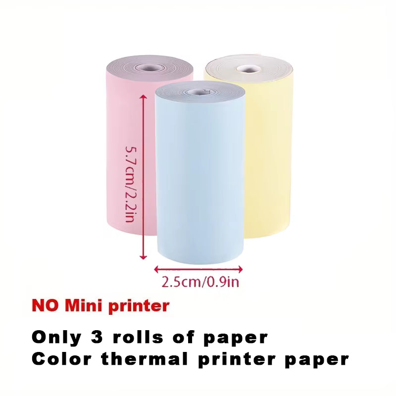 Compact Wireless Thermal Label and Photo Printer with Inkless Technology